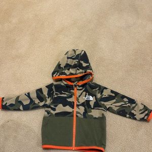 North Face Zip Up Sweater